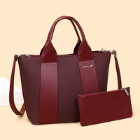 Ensemble de sacs à main de luxe pour femmes, grands sacs à bandoulière de créateur de haute qualité avec poignée, sacs fourre-tout avec portefeuille