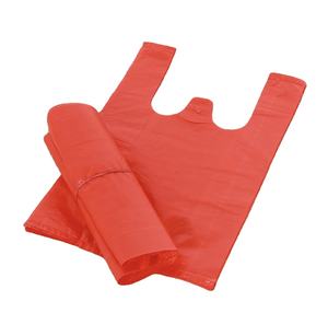 Bolsas de Basura de Plástico Grueso, Bolsas de Basura Rojas Tipo Chaleco, Versátiles para el Hogar, la Oficina, el Baño y Uso en Exteriores - Product Image 1