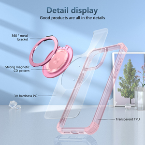 360 khung kim loại điện thoại Back Cover Đối với <span class=keywords><strong>iPhone</strong></span> 16 15 Pro cứng PC từ trường hợp điện thoại di động cho <span class=keywords><strong>Iphone</strong></span> 15 14 13 Đối với Samsung S25 - Product Image 2