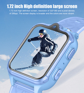 Montre intelligente pour enfants modèle S35, GPS Tracker, bouton SOS, appel vidéo 4G, caméra avant 2MP, caméra arrière 5MP, longue durée de vie de la batterie, écran 1,72 pouces - Product Image 5