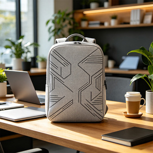 Mochila para Portátil Tejida en 3D al <span class=keywords><strong>Mejor</strong></span> <span class=keywords><strong>Precio</strong></span>, Mochila Personalizada para Computadora, Flyknit, Multibolsillos, Gran Capacidad - Product Image 3