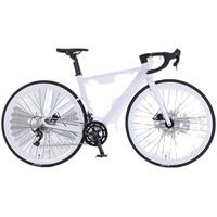 Vélo de route en alliage d'aluminium sur mesure, modèle 350, transmission 20 vitesses, freins à disque doubles, cadre de course léger, taille de roue 700C, OEM