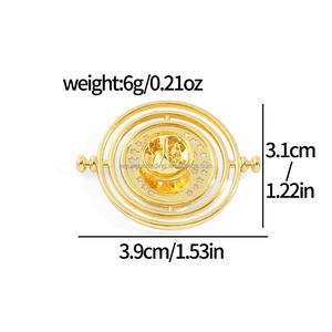 Pin Bros Enamel Keras Motif Kartun Harry Magic Special Medal Lucu untuk Kemeja Anime - Product Image 6