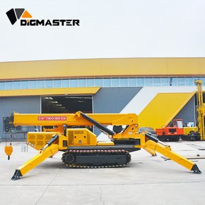 DigMaster 10 Ton Ağır Yük Dizel ve Elektrikli Çift Güçlü Paletli Örümcek Vinç, 21m Kaldırma Yüksekliği ve 18m Çalışma Yarıçapı ile - Product Image 4