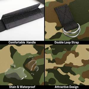 Free Sample Factory price Firewood Carrier Leather <b>Log</b> Carrier Bulk Storage Wood <b>Fireplace</b> Canvas Waxed <b>Holder</b> Bags - Product Image 5