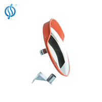 Rond incassable grand angle convexe et concave miroir