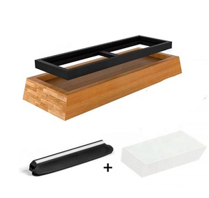 Pietre per <span class=keywords><strong>affilare</strong></span> il coltello naturale 2-IN-1 <span class=keywords><strong>con</strong></span> base per <span class=keywords><strong>la</strong></span> <span class=keywords><strong>pietra</strong></span> per <span class=keywords><strong>affilare</strong></span> <span class=keywords><strong>la</strong></span> granella di 1000/6000 - Product Image 4