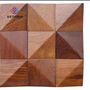 Pannelli in Legno Naturale per Interni 4x8, Assi in Legno Massiccio, Pannelli Decorativi Moderni <span class=keywords><strong>3D</strong></span> in Legno - Product Image 4