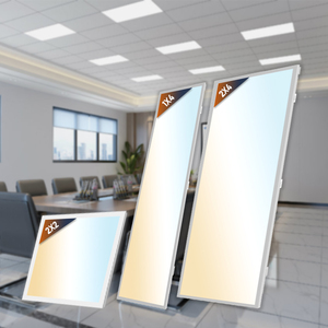 50W LED <b>Ceiling</b> Panel <b>Light</b> USA Warehouse Supply 2x2 2x4 Dimmable 5CCT Color Selectable Commercial <b>Office</b> School Lighting DLC - Product Image 2