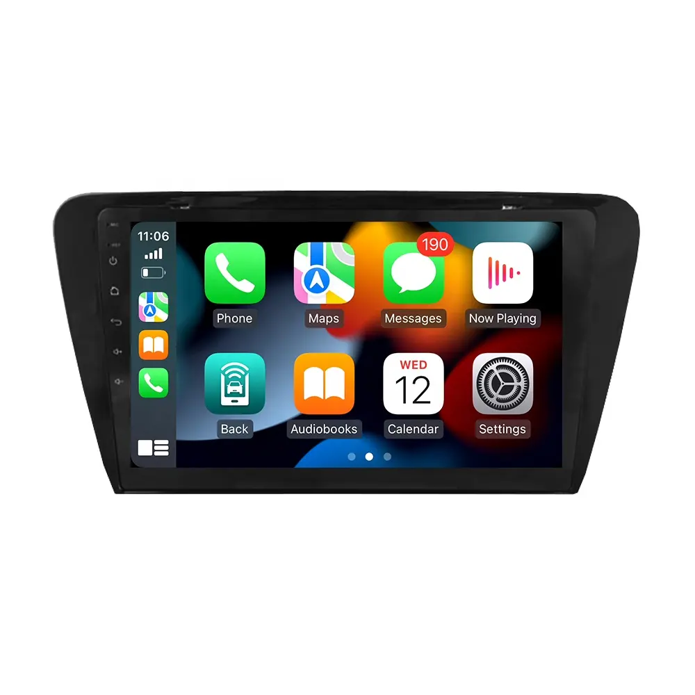 Autoradio RUISO lecteur de voiture Android pour VOLKSWAGEN SKODA OCTAVIA 2014 voiture GPS auto carplay multimédia audio tout en un stéréo