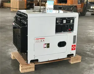 192F 15HP motor diesel 10kva silencioso gerador diesel refrigerado a ar gerador do motor diesel