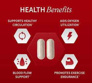 En stock : Complément d'oxyde nitrique avec L-Arginine pour soutenir l'énergie, la récupération rapide, la santé cardiaque et la croissance musculaire - 60 capsules - Product Image 6