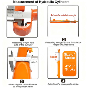 Nouveau lancement XINGYU Vérin <span class=keywords><strong>hydraulique</strong></span> Tige de piston Garantie 1 an pour les machines de levage et les équipements CNC Usine Énergie - Product Image 5