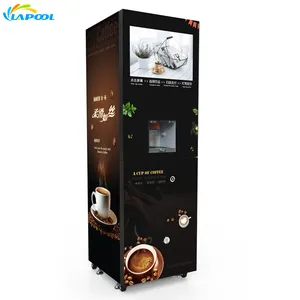 중국 제조업체 전문 동전 작동 식품 및 음료 커피 디스펜서 자동 판매기