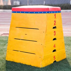 C-TOP <span class=keywords><strong>DR</strong></span>-0012 безопасная трапециевидная гимнастика для фитнеса, ПВХ + материал, 120x75x120 см, 16 кг - Product Image 2