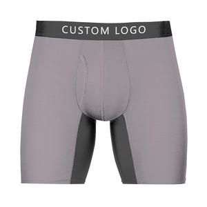 कस्टम उच्च गुणवत्ता Mens अंडरवियर सांस Boxershorts निजी लोगो के साथ शास्त्रीय Mens Mens कच्छा मुक्केबाजों - Product Image 3