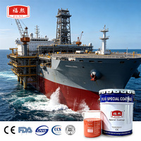 Peinture anti-salissure auto-polissante sans étain FUXI AFZH-306 toutes couleurs pour réservoirs d'huile et navires