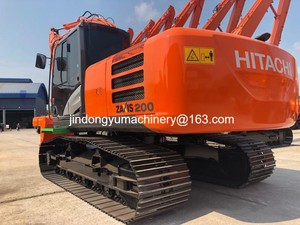 Excavadora Usada Hitachi ZX200 con Motor y Bomba Isuzu en Venta - Product Image 2