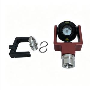 Juego de miniprismas con nivel de burbuja para monitor de estación total, prisma con bolsa blanda, instrumentos y accesorios de topografía - Product Image 1