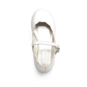 Zapatillas <span class=keywords><strong>de</strong></span> fiesta informales con punta redonda <span class=keywords><strong>de</strong></span> pu para niñas, zapatos planos con plantilla suave <span class=keywords><strong>de</strong></span> buena calidad, para boda - Product Image 6