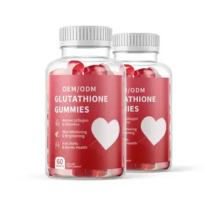 OEM/ODM Hot Selling Glutathione Collagen Brightening Skin Whitening Gummies L-Glutathione Gummies