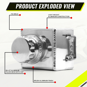 Nhôm Bình Chứa Có Thể Tank Cho Holden <span class=keywords><strong>Commodore</strong></span> V6 V8 Ls1 <span class=keywords><strong>Vx</strong></span> <span class=keywords><strong>VX</strong></span> Vu Vz Ve 550Ml Bình Nhiên Liệu Làm Mát Tràn - Product Image 5