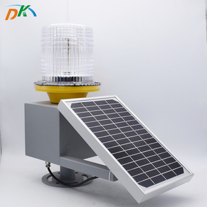 Luce solare a LED DK per aviazione, luce di segnalazione ostacoli aeroportuali personalizzata con pannello solare - Product Image 4