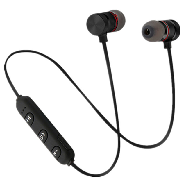 Factory Direct Magnetic Absorption Neckband Blue Tooth Headset in Ear Sports Earphone Customized Gift