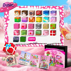 Schnelle Lieferung Kreatives magnetisches Baukit STEM Pädagogische Magnet blöcke für Schul geschenke - Product Image 2