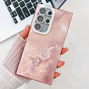Funda de Teléfono con Electrochapado IMD de Moda para Samsung <span class=keywords><strong>S23</strong></span> S24 Ultra S25 S26 Plus, con Protector de Lente y Resistente a Impactos - Product Image 6