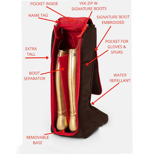 Hot Selling Equestrian High <strong>Bag</strong> <strong>Riding</strong> Race <strong>Riding</strong> <strong>Boot</strong> <strong>Bag</strong> Rider <strong>Boots</strong> Storage Equestrian <strong>Bag</strong> - Product Image 4