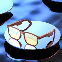 Lunettes de soleil intelligentes 2024 avec écouteurs sans fil intégrés – Monture rectangulaire élégante – Fournisseur chinois