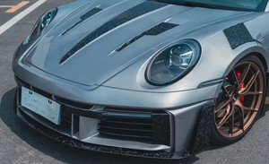Nuevo Kit de Carrocería para Porsche 992, Estilo MIW Mejorado, Parachoques de Fibra de Carbono, Faldones Laterales, Difusor, Alerón, Guardabarros, Capó - Product Image 2
