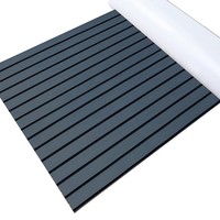 Tapis antidérapant en EVA rayé gris foncé pour yacht, tapis de sol de bateau DIY, pour pont de bateau, voilier, planche de surf