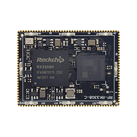 Kit de développement Rongpin RP-RK3308H Rockchip RK3308 Quad-Core Android 12, 64 Mo de RAM, 4 Go de stockage