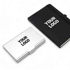 Wholesale Custom Logo Credit Card <b>Wallet</b> Holder for Men & Women Ultra Thin Bank Business Promo Gift ID Name Card Holder - Product Image 1