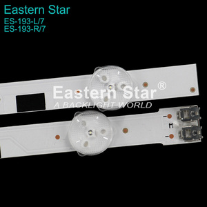 Barre de rétroéclairage LED pour téléviseur ES-193, compatible avec SAMSUNG_2014SVS58_<span class=keywords><strong>MEGA</strong></span>_3228_RL_7LED_REV1.2_140508, LM1-00091G 00091F, pour UE58H5200AWXXN - Product Image 3