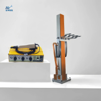 Sistema de pistola de pulverización electrostática automática tipo KCI, equipo de pintura para recubrimiento de polvo de metal y aluminio