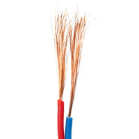 Câble électrique flexible RVS de qualité supérieure, toutes tailles, 2*0.75 à 2*4, couleurs torsadées standard, certifié CE ROHS