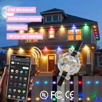 Guirlande lumineuse à points LED pour extérieur, décoration de maison, étanche IP68, 12V 24V 36V, source de lumière ponctuelle