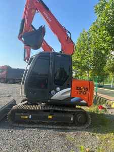 2025 Hitachi ZX70 Mini pelle sur chenilles 7 tonnes pelle d'occasion avec de faibles heures de travail EPA Hitachi Zx50 Zx60 Zx70 Digger Machine en vente - Product Image 6