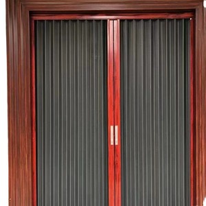 Jcx <b>Folding</b> <b>Screen</b> Door Stainless Steel Modern Entry Insect Resistant Easy To Install - Product Image 4