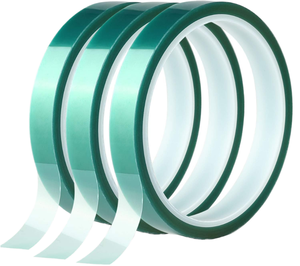 Ruban adhésif <span class=keywords><strong>de</strong></span> masquage en <span class=keywords><strong>silicone</strong></span> haute température pour la peinture, la résine époxy, le moulage, l'anodisation, les circuits imprimés - Product Image 1