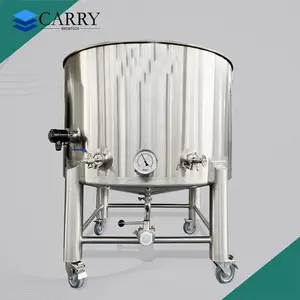 Tanque de acero inoxidable de 100l, 200l, 300l, 400l, sistema de fermentación de Kombucha, equipo de fermentación