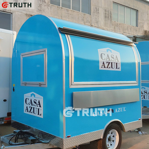 Sự thật mới nóng bán thực phẩm Giỏ hàng kinh doanh di động cà phê kem thực phẩm Trailer Hot Dog xe tải để bán - Product Image 6