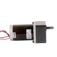 Linix Offre Spéciale qualité 12V monophasé totalement fermé à bas régime servomoteur à courant continu