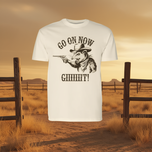 Camiseta de manga larga Go On Now Git Vintage Cowboy Opossum Country Western - Product Image 3