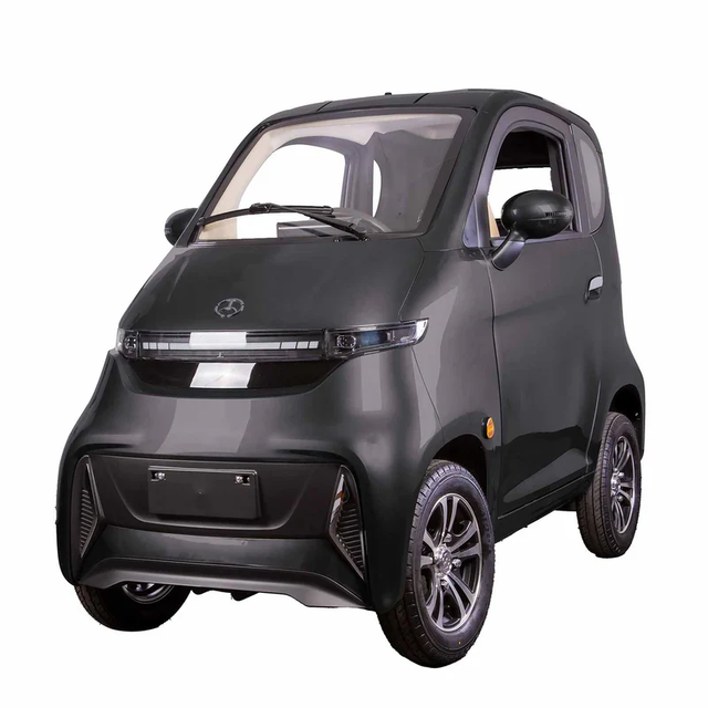 100% Pure Electric Vehicle Electric Mini Car 4 Wheels 2 Seats Europe EEC L6E Enclosed Cabin Scooter Mobility for Adults