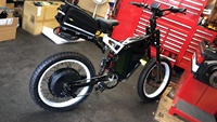Cadre de vélo électrique Enduro standard à prix abordable / Kit de cadre de vélo électrique Ste. Alth. Bomber 3000W 5000W 8000W Fourche arrière 150mm 170mm