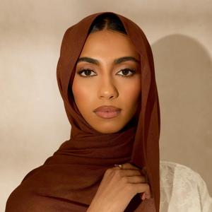 Voile islamique en modal Wennuan 180*70cm, doux, personnalisable, léger, modeste, durable et élégant pour femmes - Product Image 1